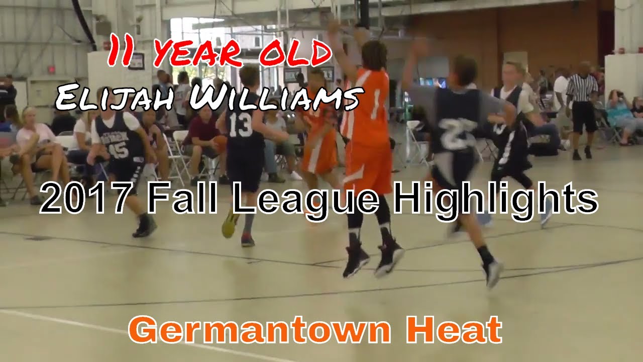 11 year old Elijah Williams 2017 Fall League Highlights