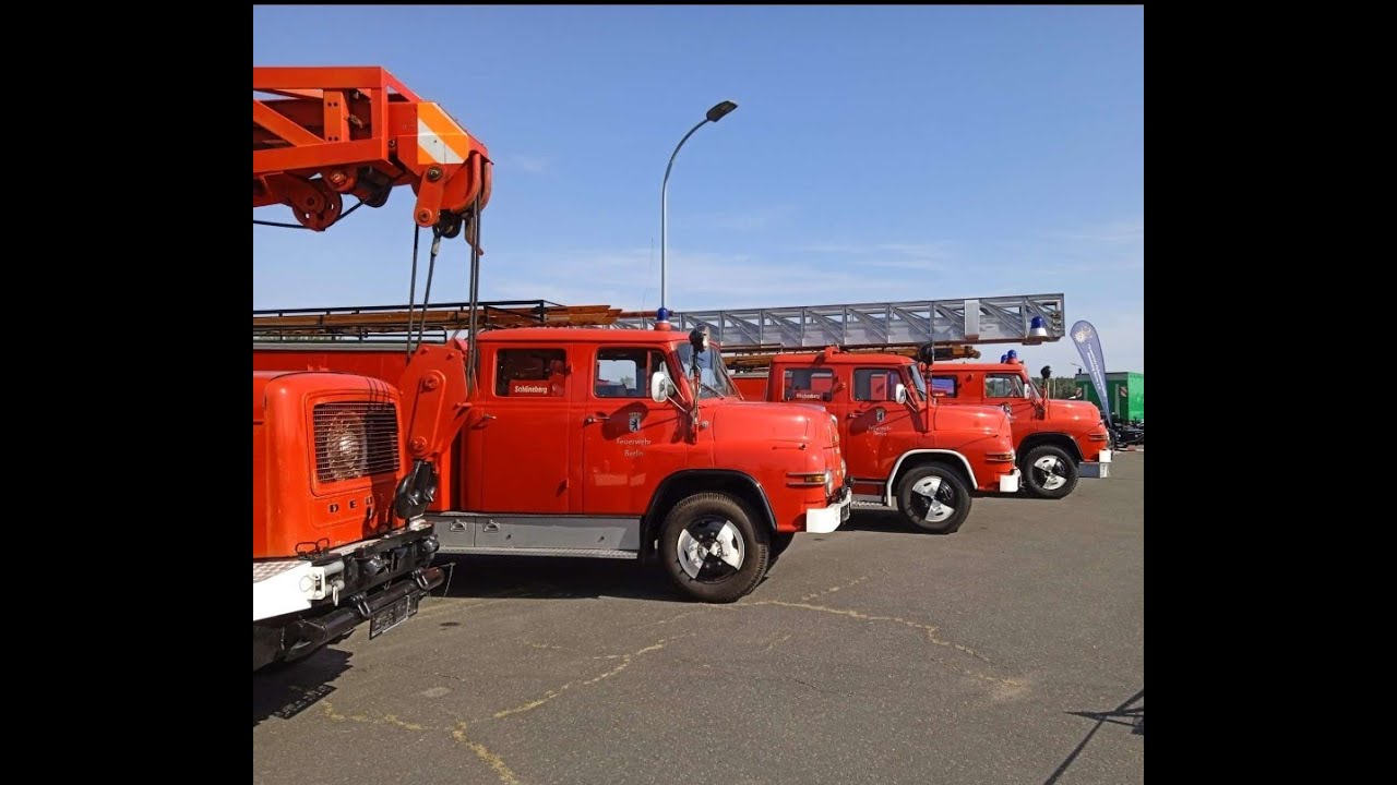 Berliner Feuerwehr Museums Fahrzeuge