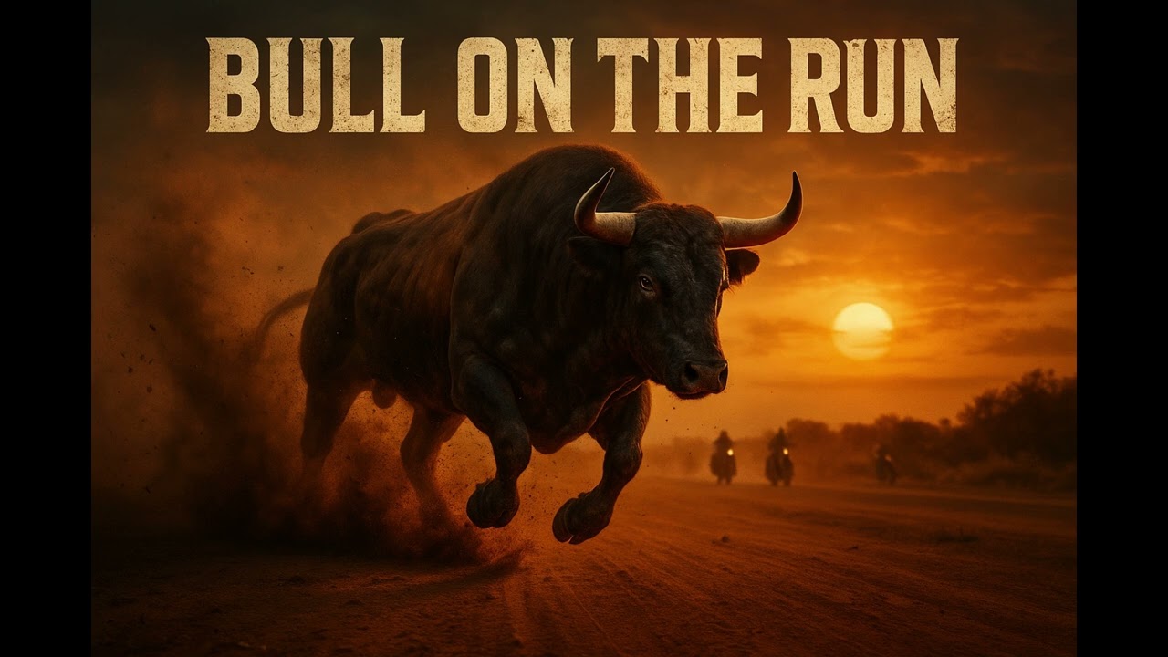 Bull on the Run - AI-Created Blues Rock & Hard Rock Power Anthem