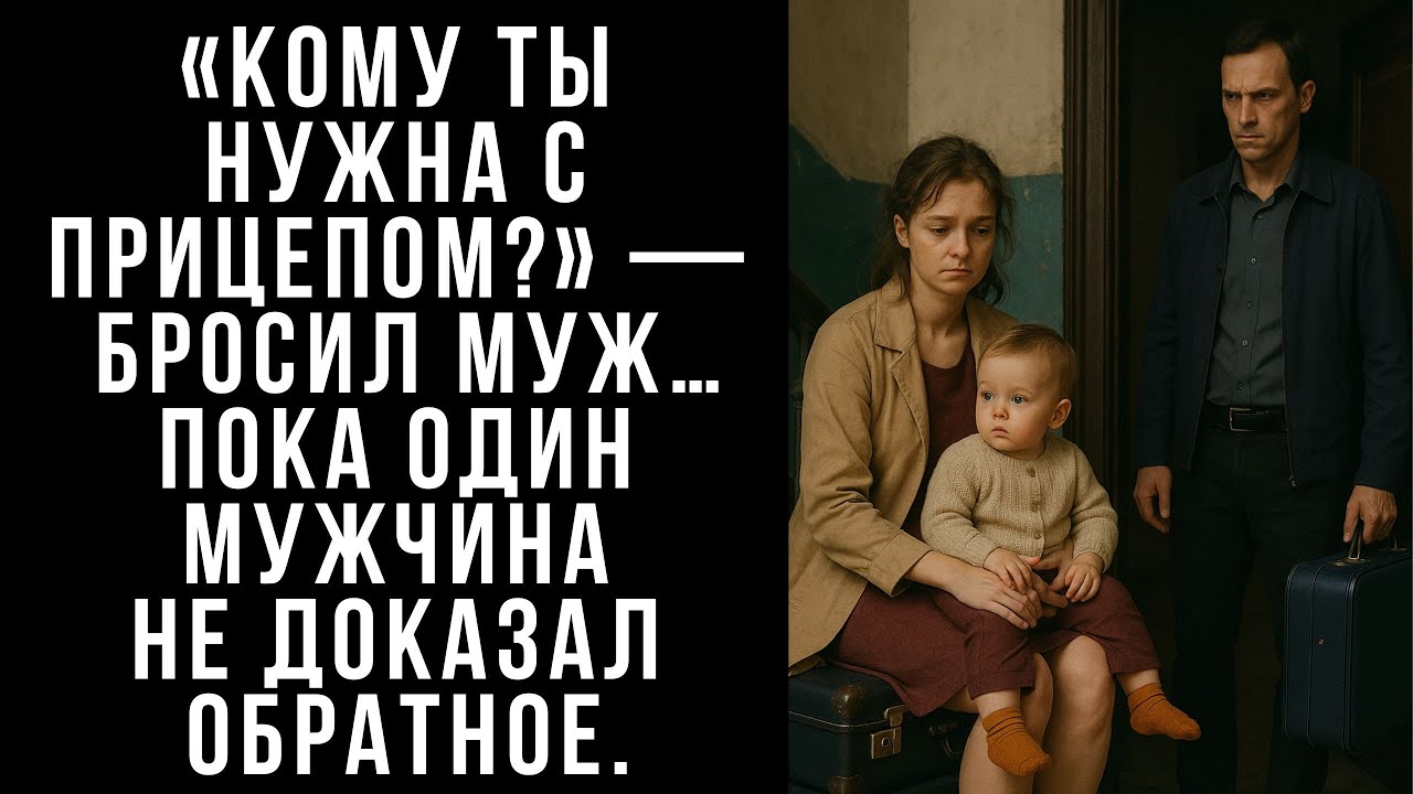 «Кому ты нужна с прицепом?» — бросил муж…Пока один мужчина не доказал обратное.