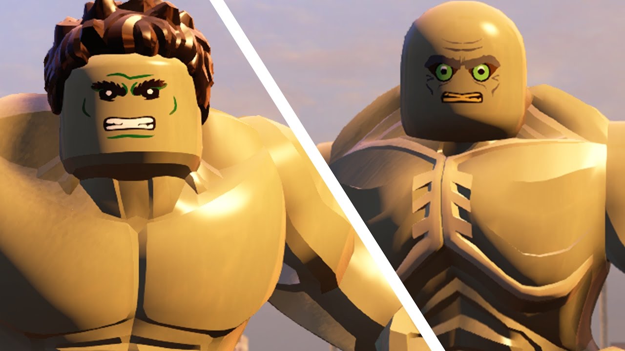 Hulk(A:AOU) (Transformation) Vs Abomination  - LEGO MARVEL'S AVENGERS