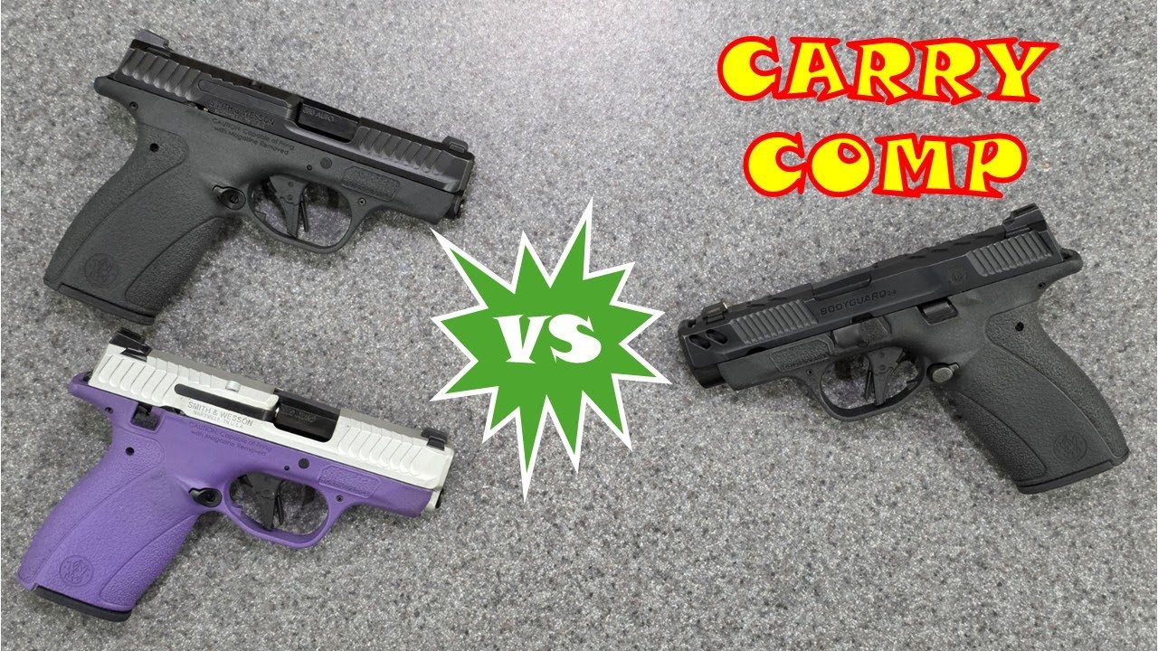 Bodyguard 2.0 Comped vs Non Comped @Smith & Wesson