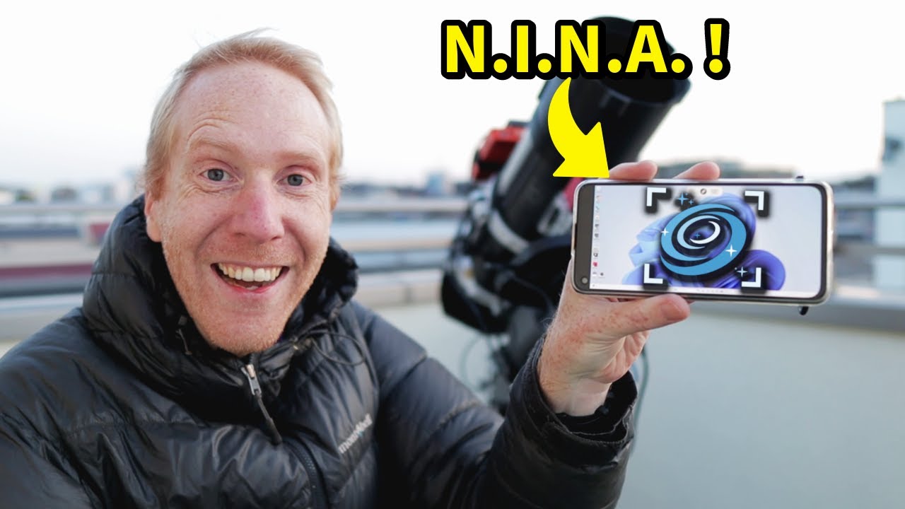 Is that N.I.N.A. in my hand? Kind of! Controlling the BEST ASTRO software from your smartphone!