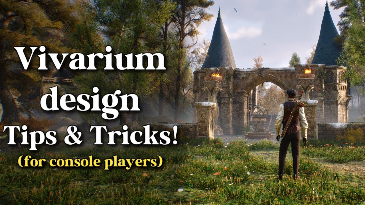 How To Build an AMAZING Vivarium on Console!☘️ (Tips & Tricks w/ NO Mods) | Hogwarts Legacy ✨