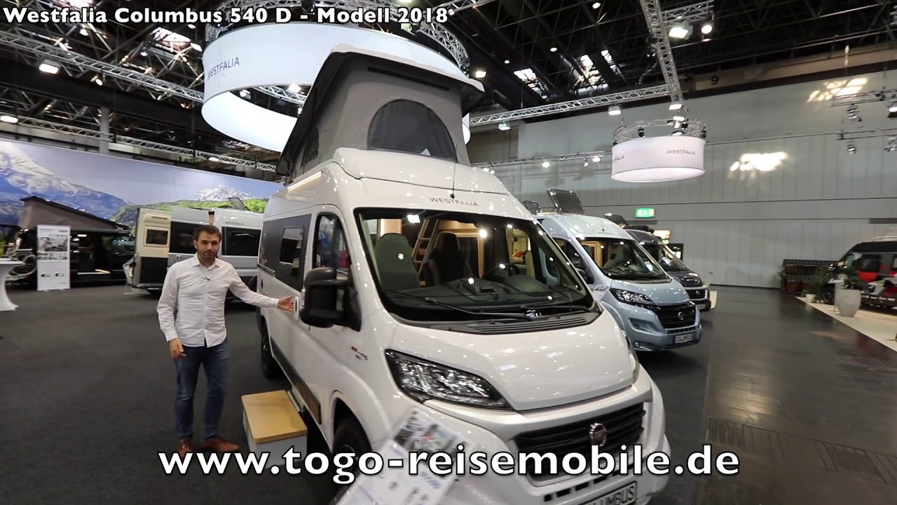 🌴 Westfalia Columbus 540 D Modell 2018 von TOGO REISEMOBILE