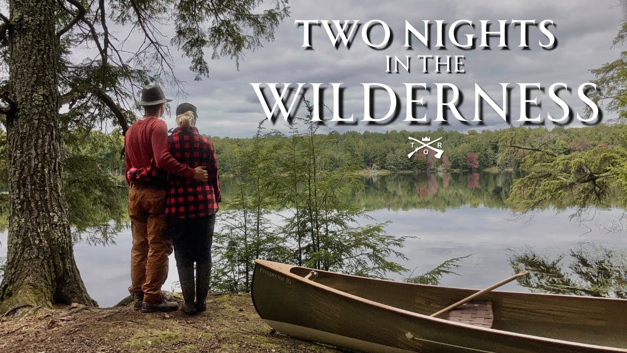 HUSBAND AND WIFE CAMPING TRIP | CANOE CAMPING IN THE SYLVANIA WILDERNESS