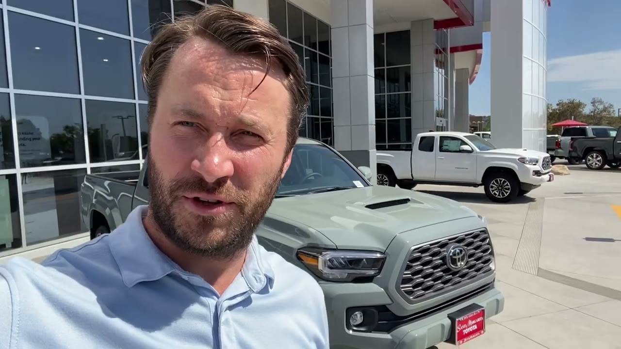 Welcome Brad, TRD Sport Access Cab Tacoma’s   Santa Margarita Toyota