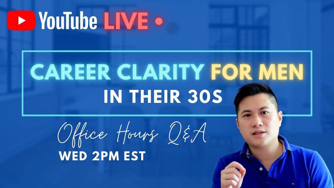 Career Clarity in your 30s (For Men)