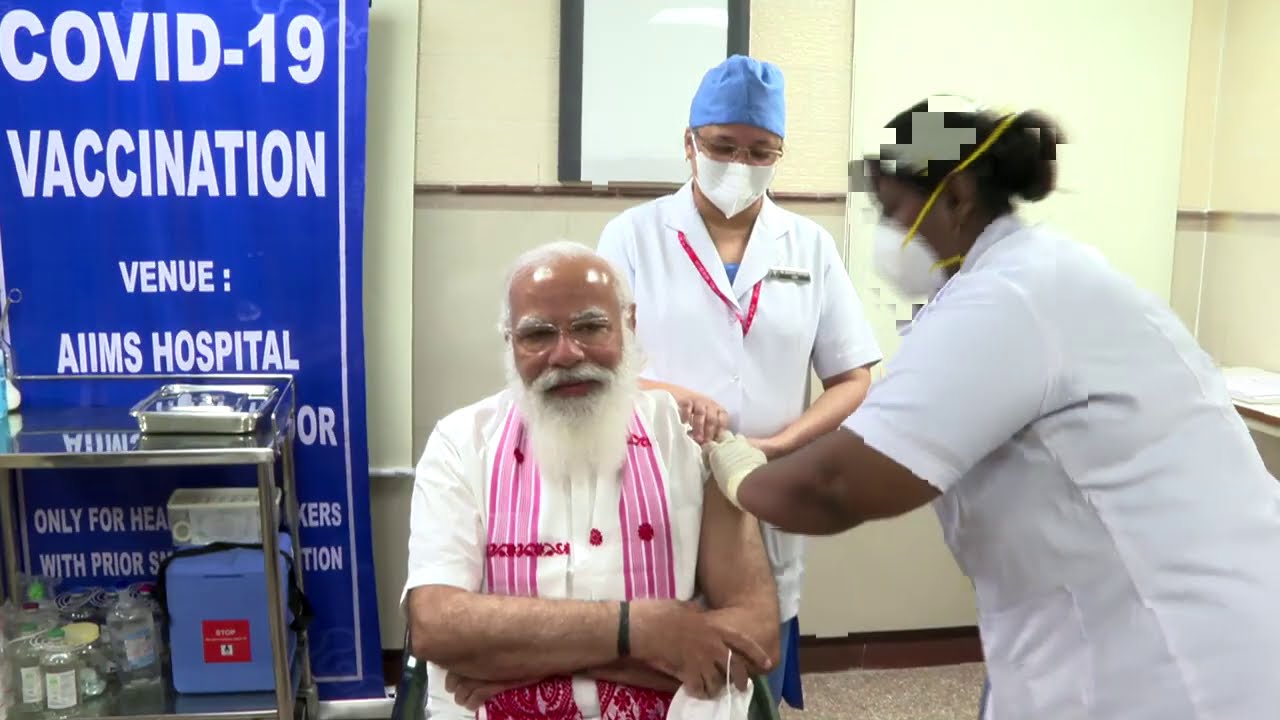 PM takes first dose of COVID-19 vaccine