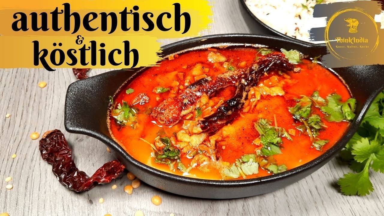 [DEUTSCH] indisch Kochen : Dal Tadka Rezept | indisches Dal | indisches dal suppe | Dhaal |