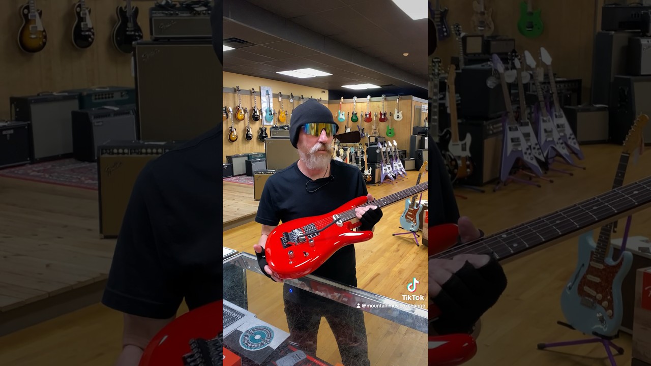 Joe Satriani trades in an Ibanez Joe Satriani