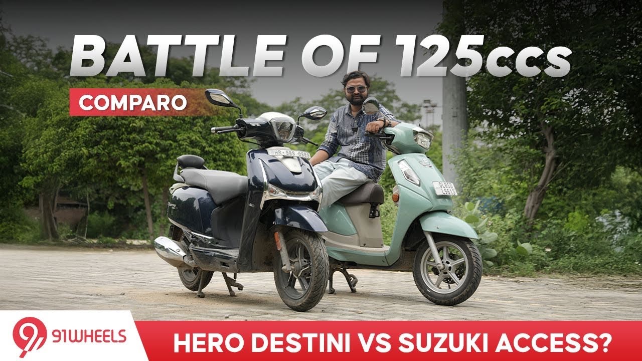 Hero Destini 125 против Suzuki Access 125 || Какой из них лучше всего подходит для вашей семьи? |...