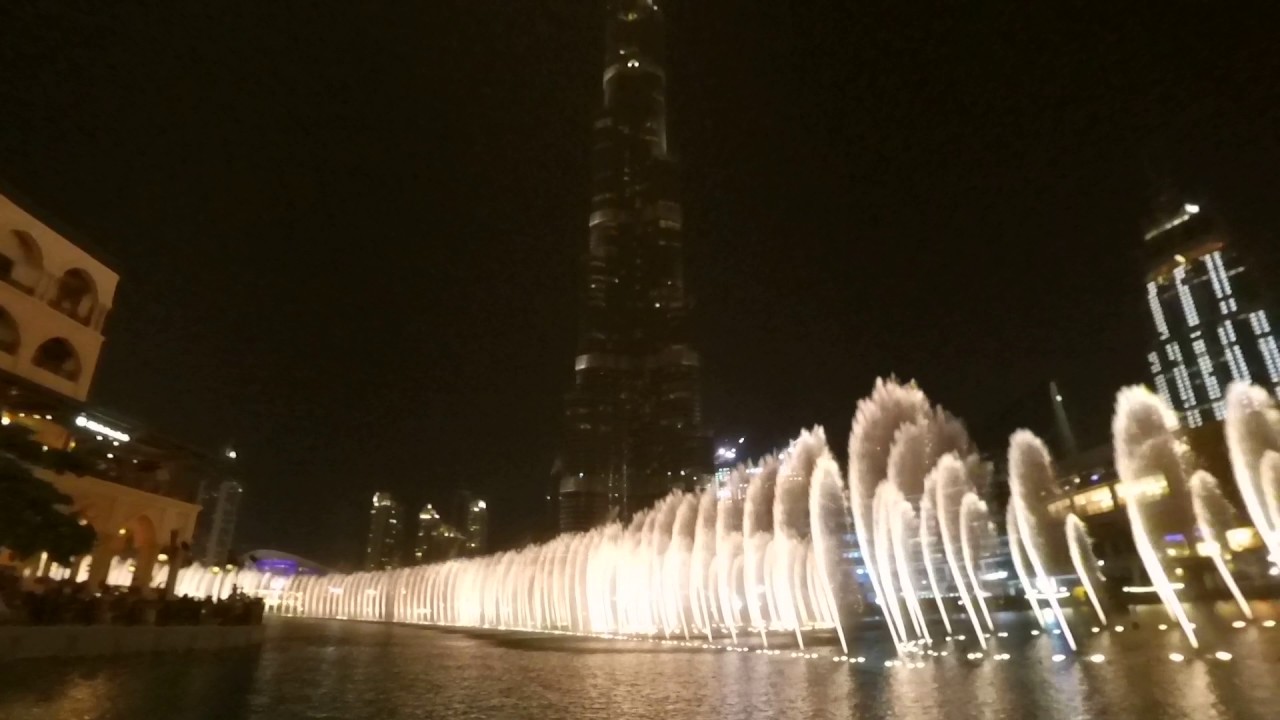 Dubaj szökőkút / Dubai fountain / Burj Khalifa