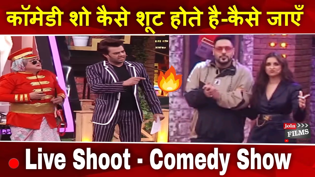 Comedy Show ki Shooting Movie Masti With Manish Paul  | Badshah , Parineeti Chopra | Joinfilms