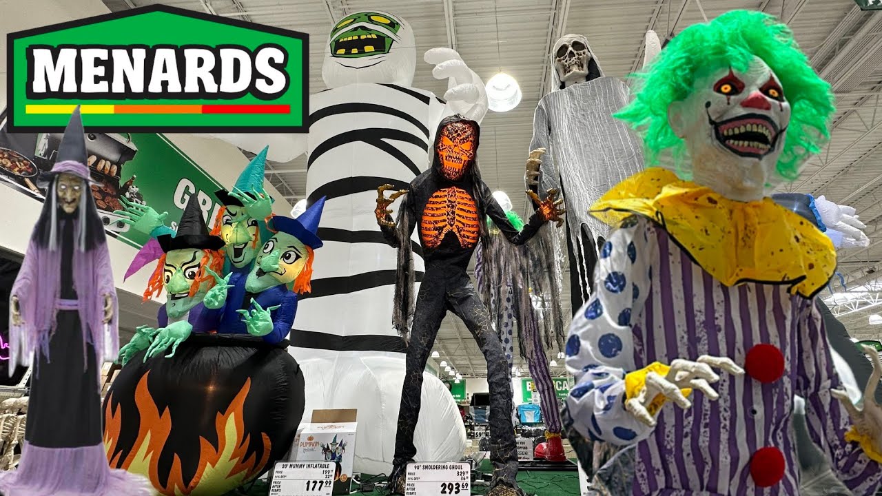 MENARDS Halloween NEW 2023 Decor Full Store Walkthrough