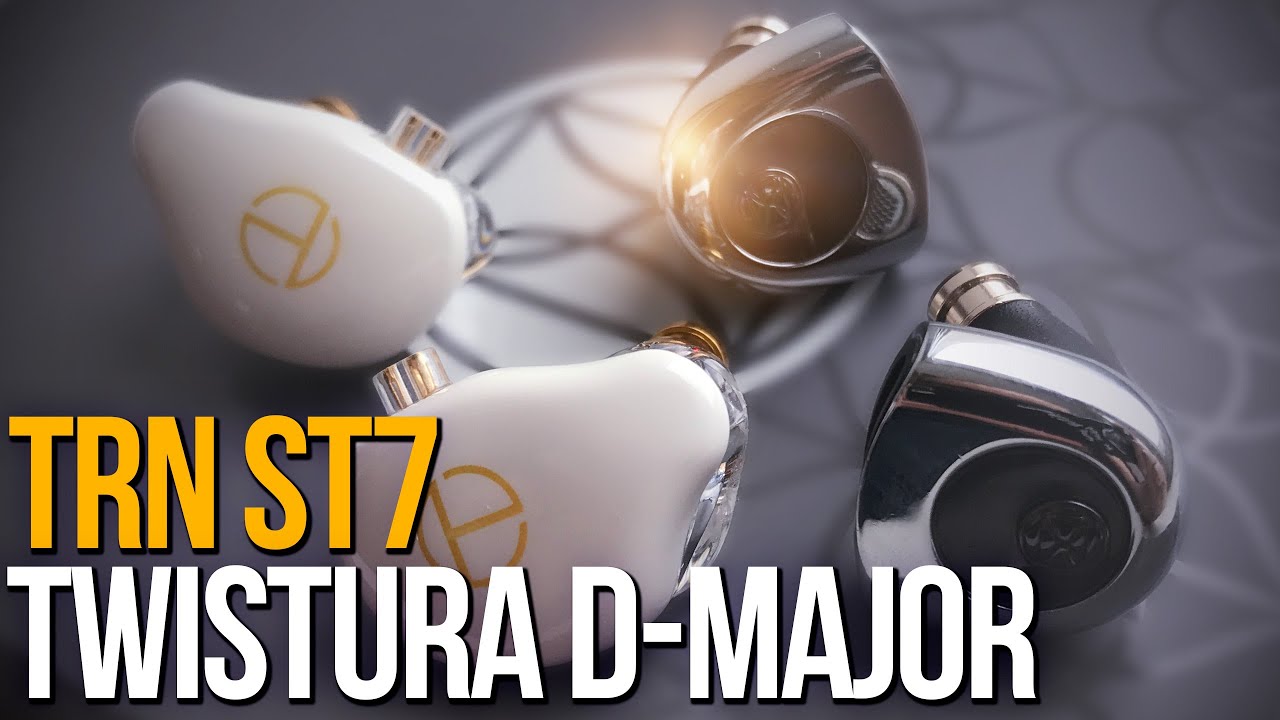 TRN ST7 VS TWISTURA D-MAJOR обзор и сравнение гибридных и динамических наушников!
