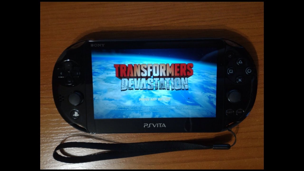 TRANSFORMERS DEVASTATION на PS Vita (Remote Play)