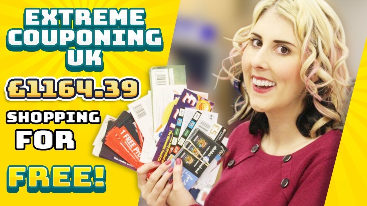 EXTREME COUPONING UK £1164.39 FOR FREE!
