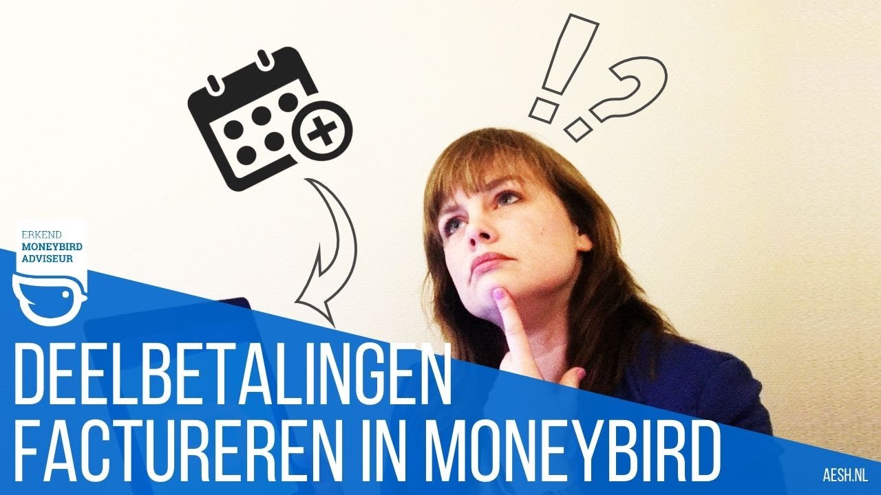 Deelbetalingen factureren | Moneybird tutorial