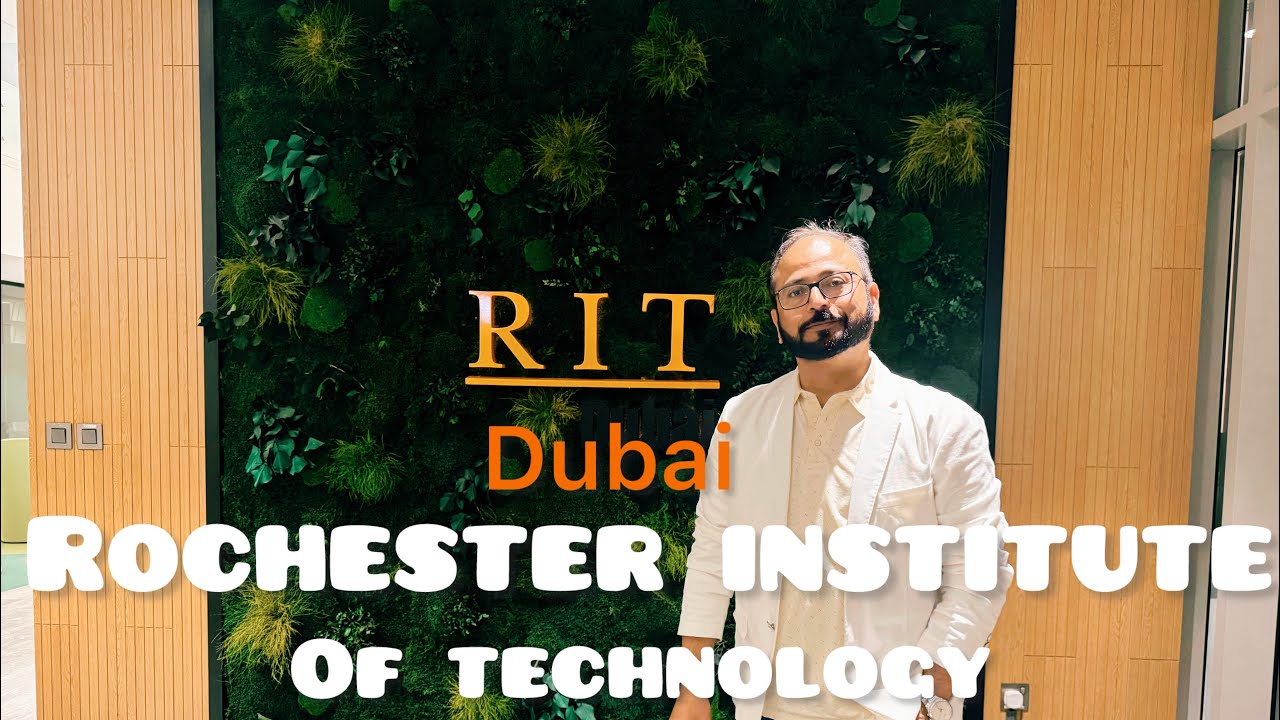 Exploring RIT:A Campus Tour of Rochester Institute of Technology in Dubai - Part 1!