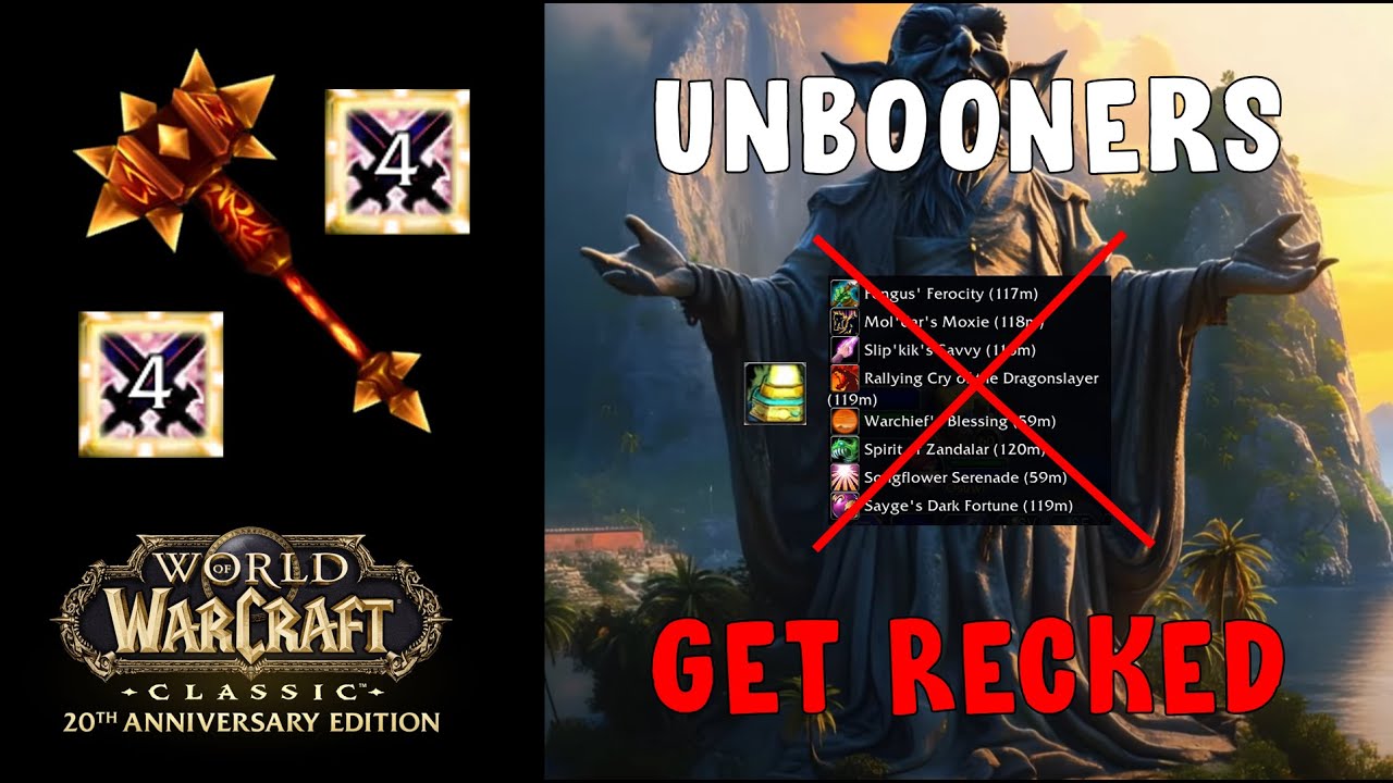 Reck Bombing Unbooners |  Wow Classic PvP Phase 4  |  Ret Reckoning Paladin