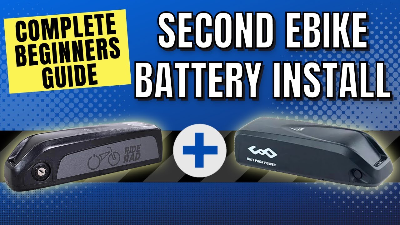 How to add a second battery to your ebike! - Complete Beginners Guide!