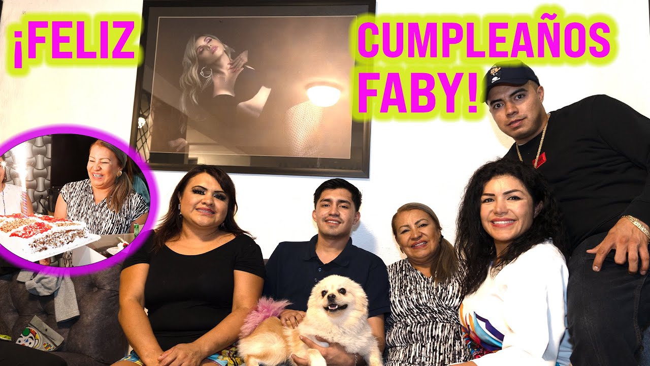 Cumpleaños Faby | Fiesta en familia y amigos