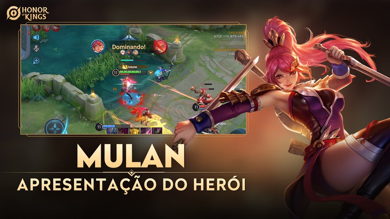 Aprenda a jogar com Mulan | Honor of Kings Brasil
