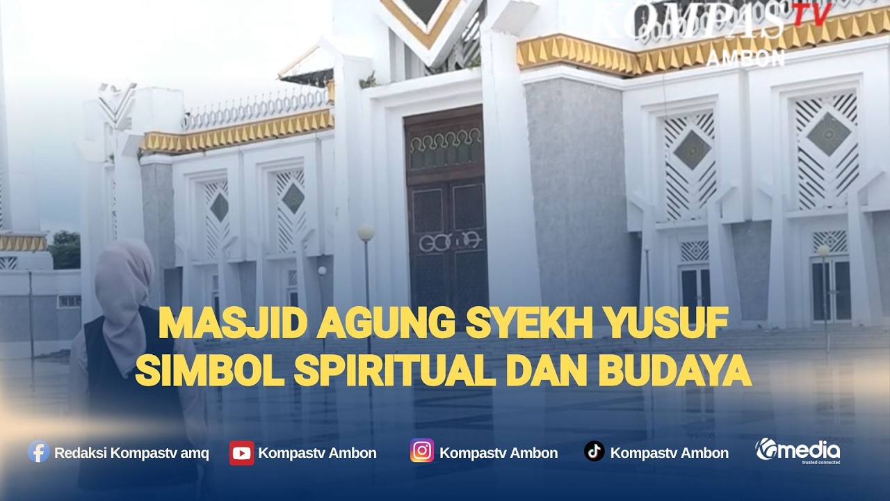 Masjid Agung Syekh Yusuf, Simbol Spritual dan Budaya