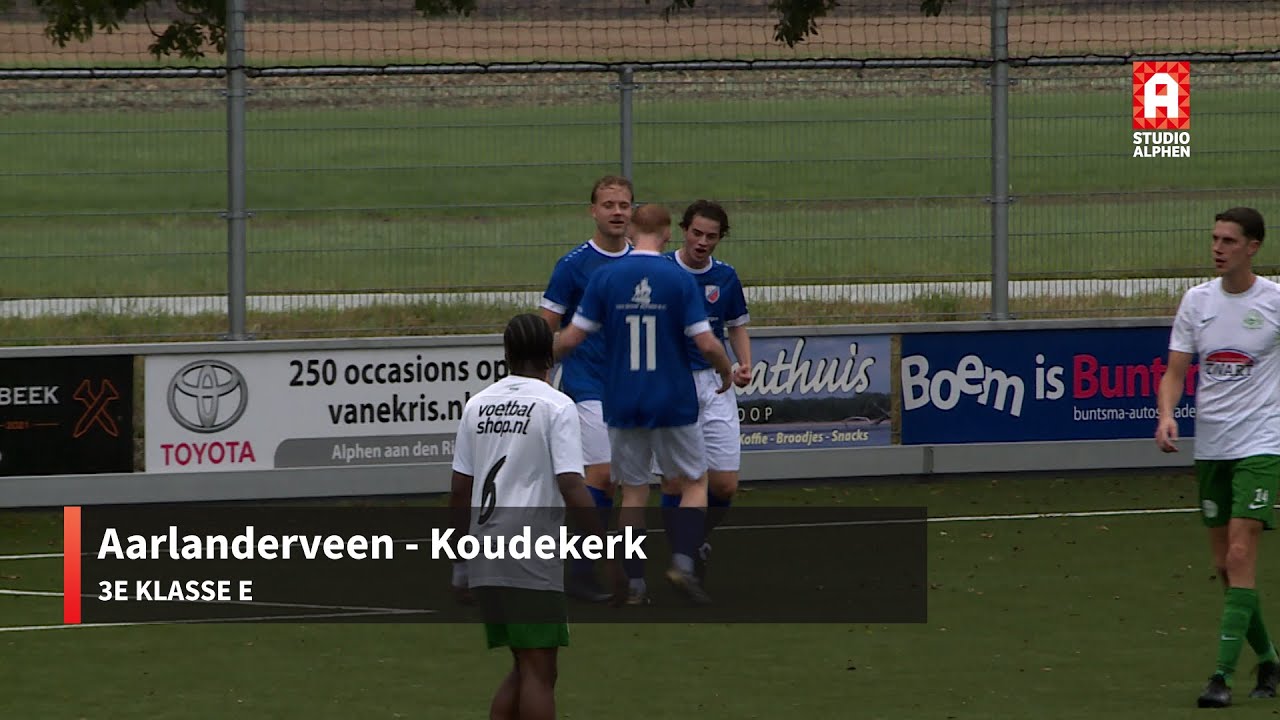 Samenvatting Aarlanderveen - Koudekerk (20 september 2025)