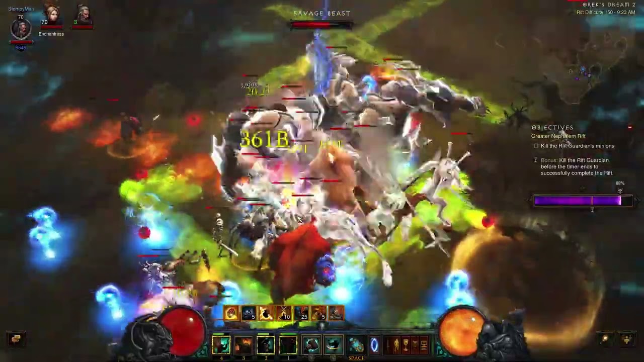 Diablo 3 - Barbarian - LoD HotA GR 150 - nonseason