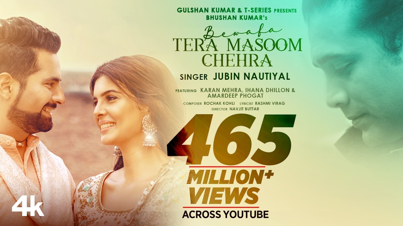 Bewafa Tera Masoom Chehra | Rochak Kohli Feat. Jubin Nautiyal, Rashmi V | Karan Mehra, Ihana Dhillon