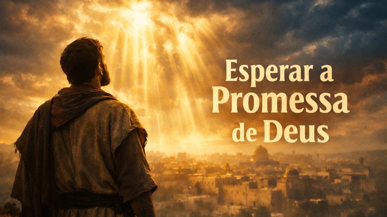 ORA&Ccedil;&Atilde;O PODEROSA | Receba For&ccedil;a Para Esperar a Promessa de Deus #atos1 #f&eacute;crist&atilde; #ora&ccedil;&atilde;o #reflex&atilde;o