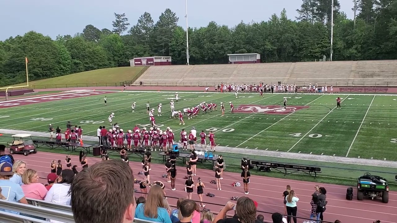 Westside Rams Football Spring Game Footage #football #greenvillesm #westsiderams