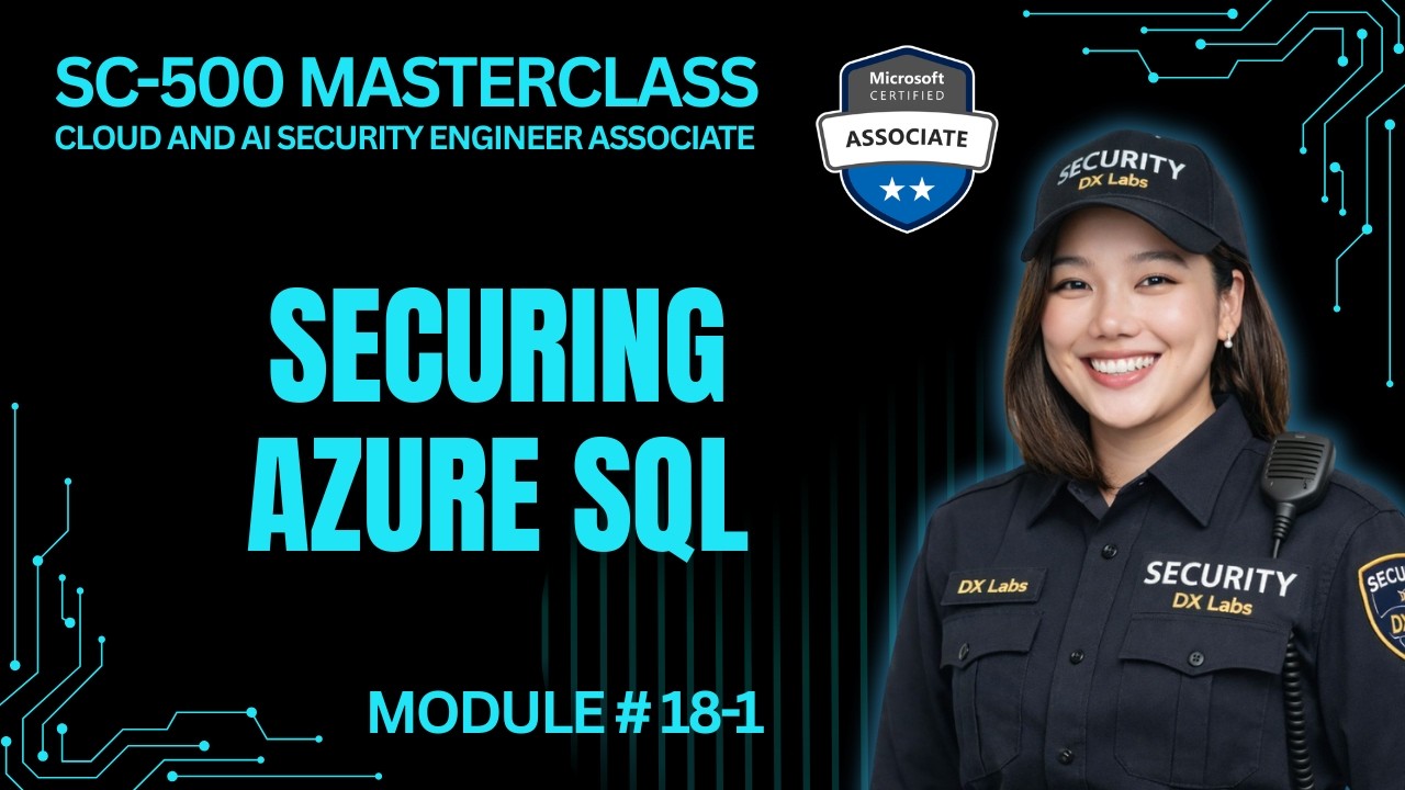 SC-500 Episode 18-1: Configure Platform‑Level Security for Azure SQL