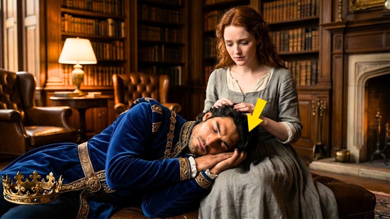 Alpha King Was A Grumpy Insomniac Until He Fell Asleep In The Librarian's Lap