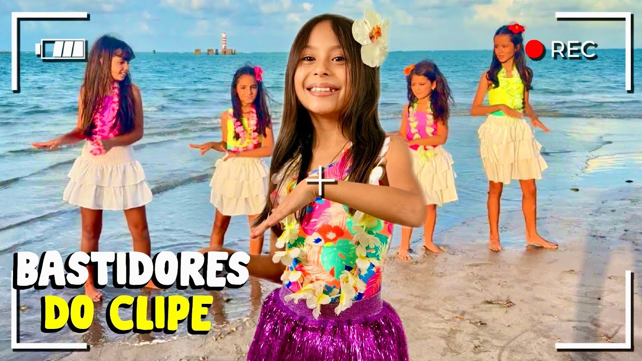 BASTIDORES DA GRAVAÇÃO DO CLIPE PASSIN DAS HAVAIANAS 🎵🌺 (MAKING OFF)