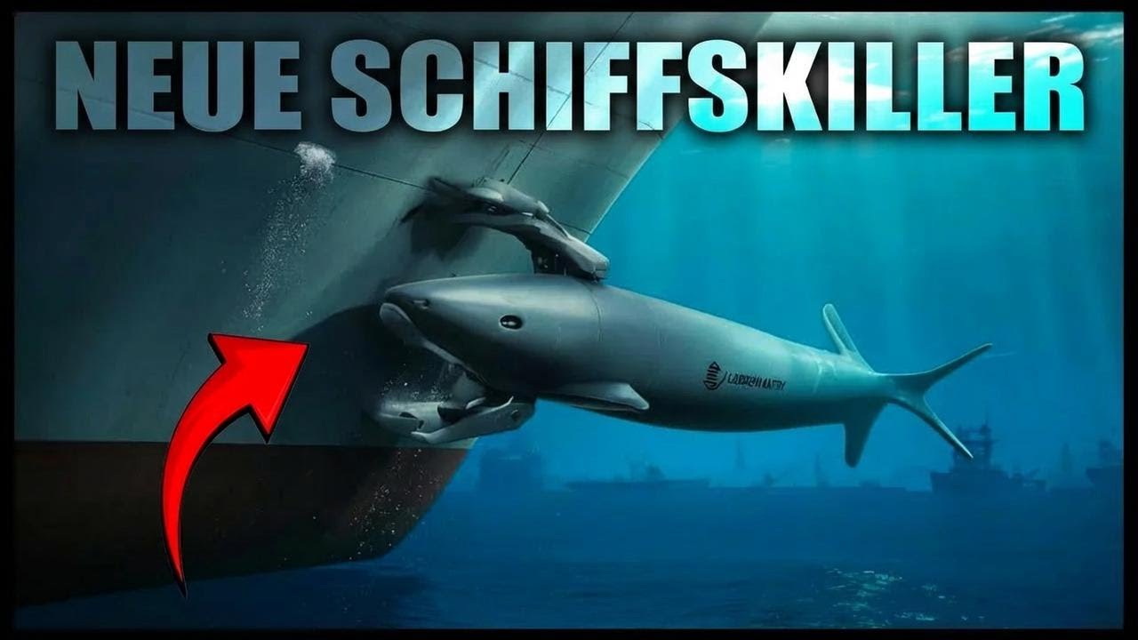 Schock in China: Die USA zeigen erstes Unterwasser-Drohnen-Leech, das sich an Schiffe heftet