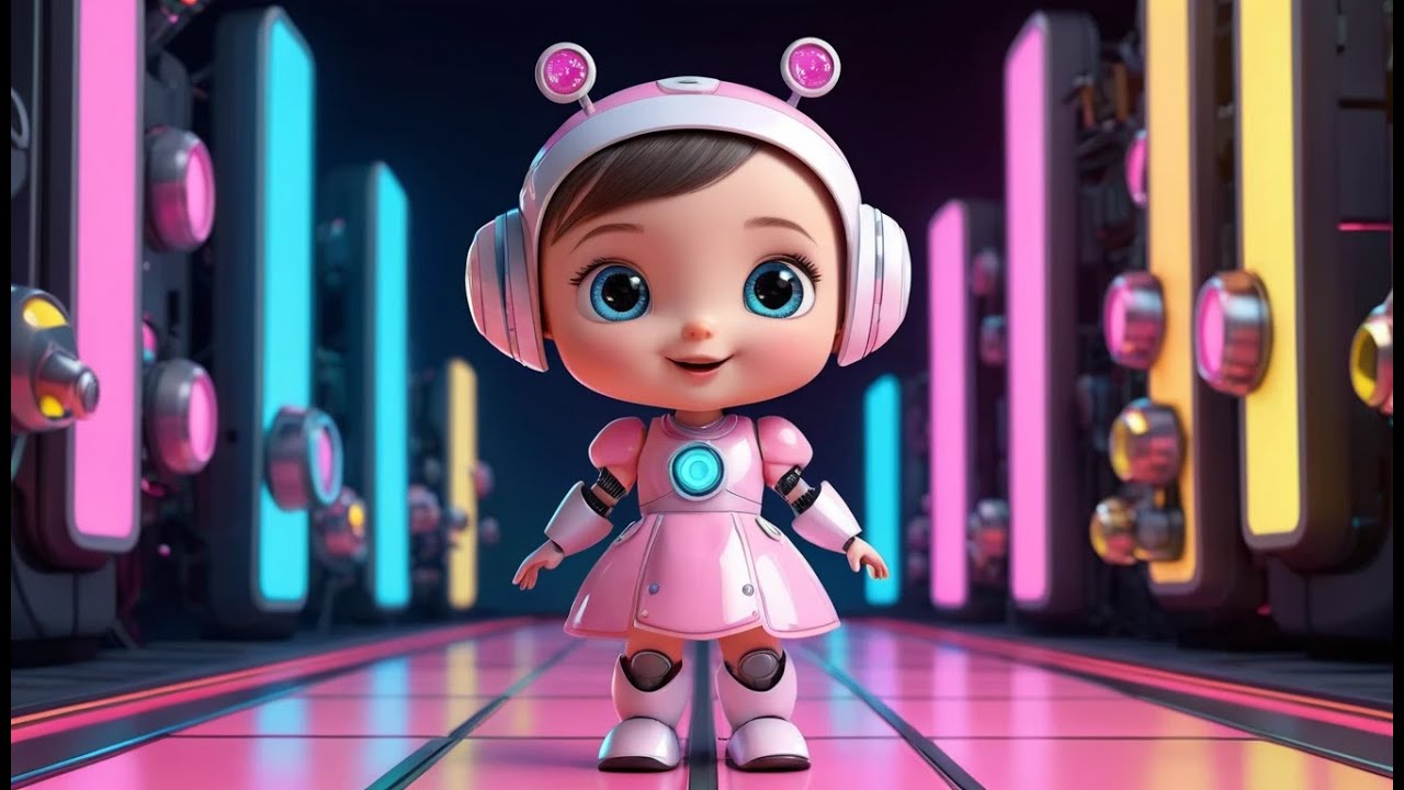 Robot Counting Steps | Nursery Rhyme Song for Kids | Learning Numbers with Robots