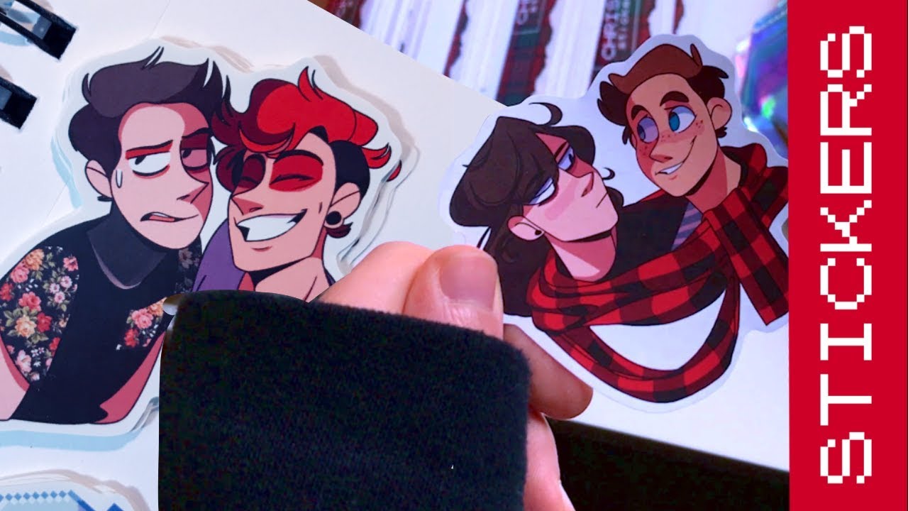 ☆ making christmas stickers! (speedpaint) ☆