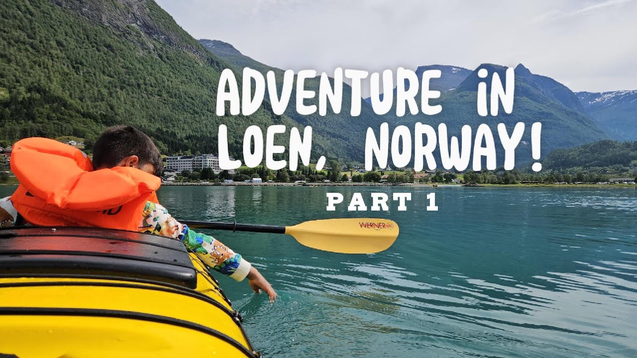 EPIC Day of Adventure in Loen, Norway! Part 1! KAYAK!