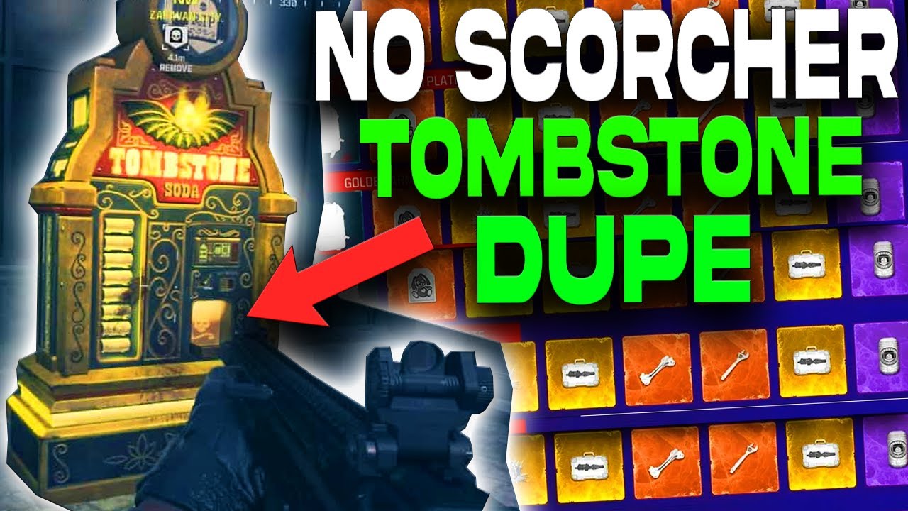 *NO SCORCHER* TOMBSTONE DUPE GLITCH IN MWZ! SOLO TOMBSTONE DUPE AFTER PATCH! [MW3 ZOMBIES]