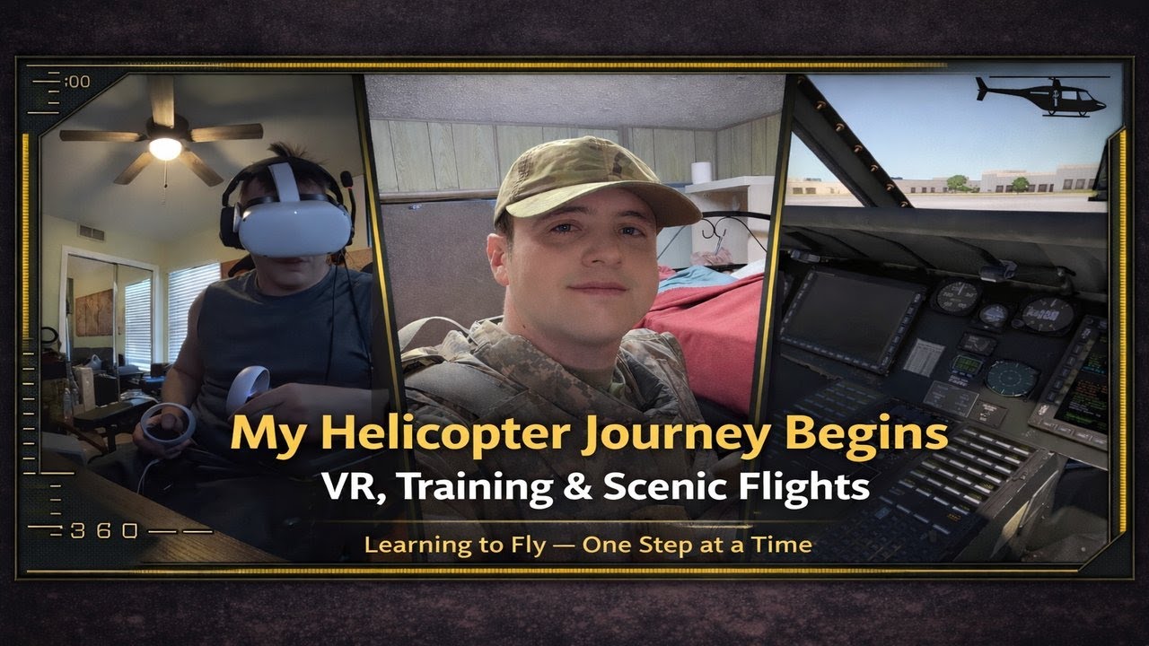 My Helicopter Journey Begins | VR, Training & Scenic Flights