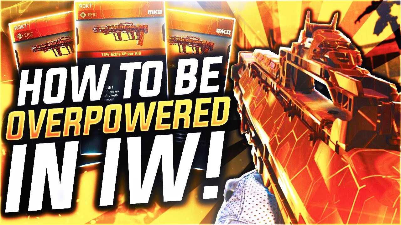 HOW TO BE OVERPOWERED IN IW! EPIC 