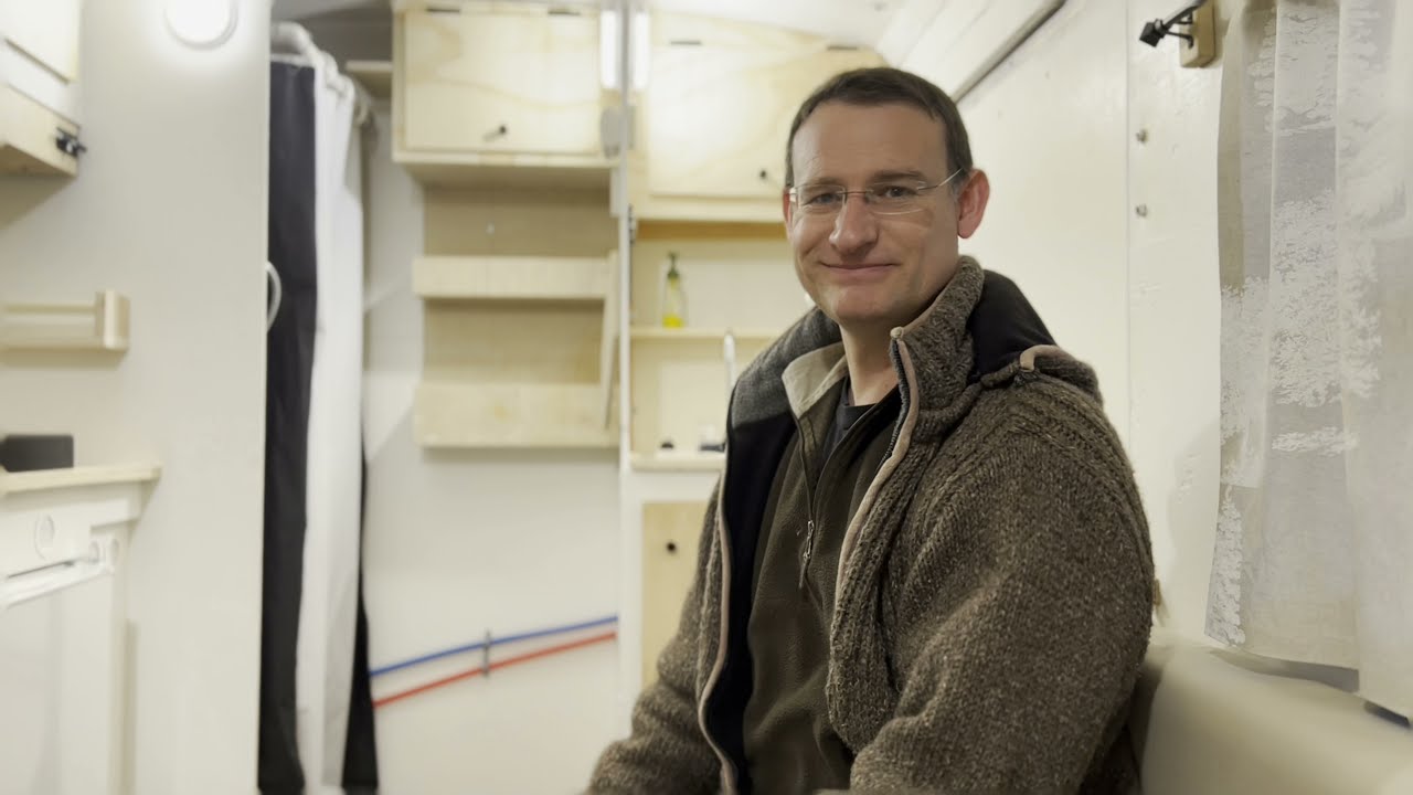 How to Build a Tiny Off Grid Cargo Trailer Camper - Cabinets