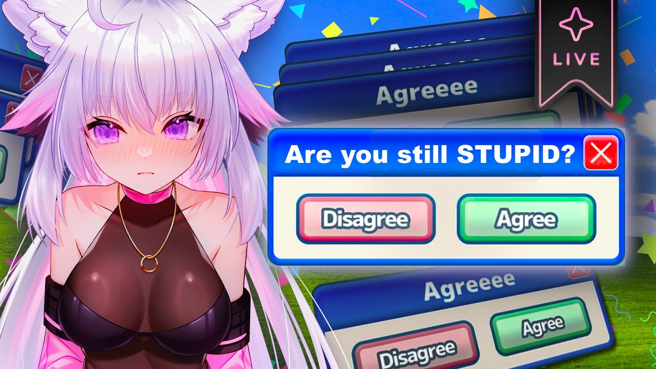 🎉【AGREEEE】Do you finally agree now?