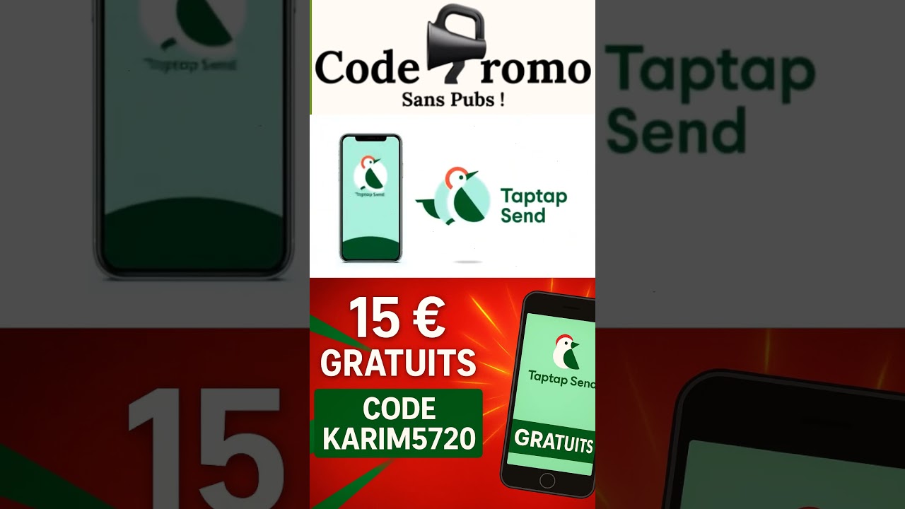 Taptap Send Code Promo 2025🌍 15 &euro; Offerts #codepromo #code #codes #codepromosanspubs #genz212 #genz