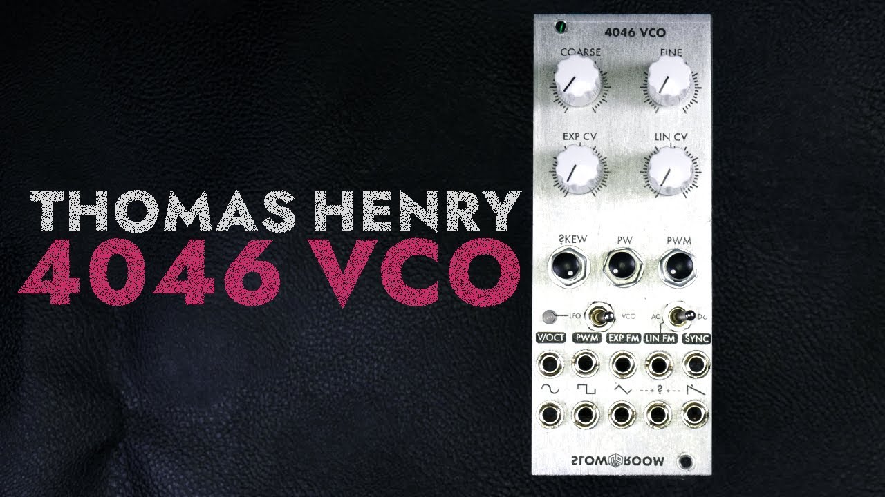 DIY EURORACK THOMAS HENRY X-4046 VCO