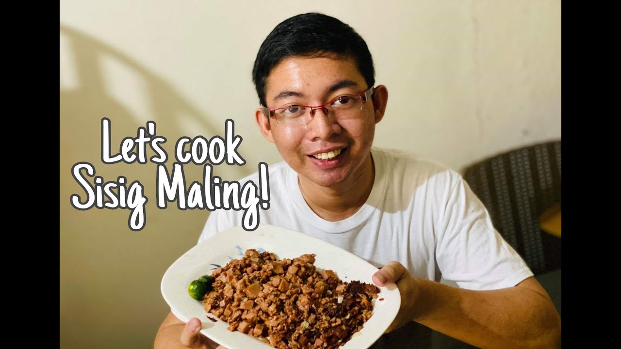 How to cook Sisig Maling