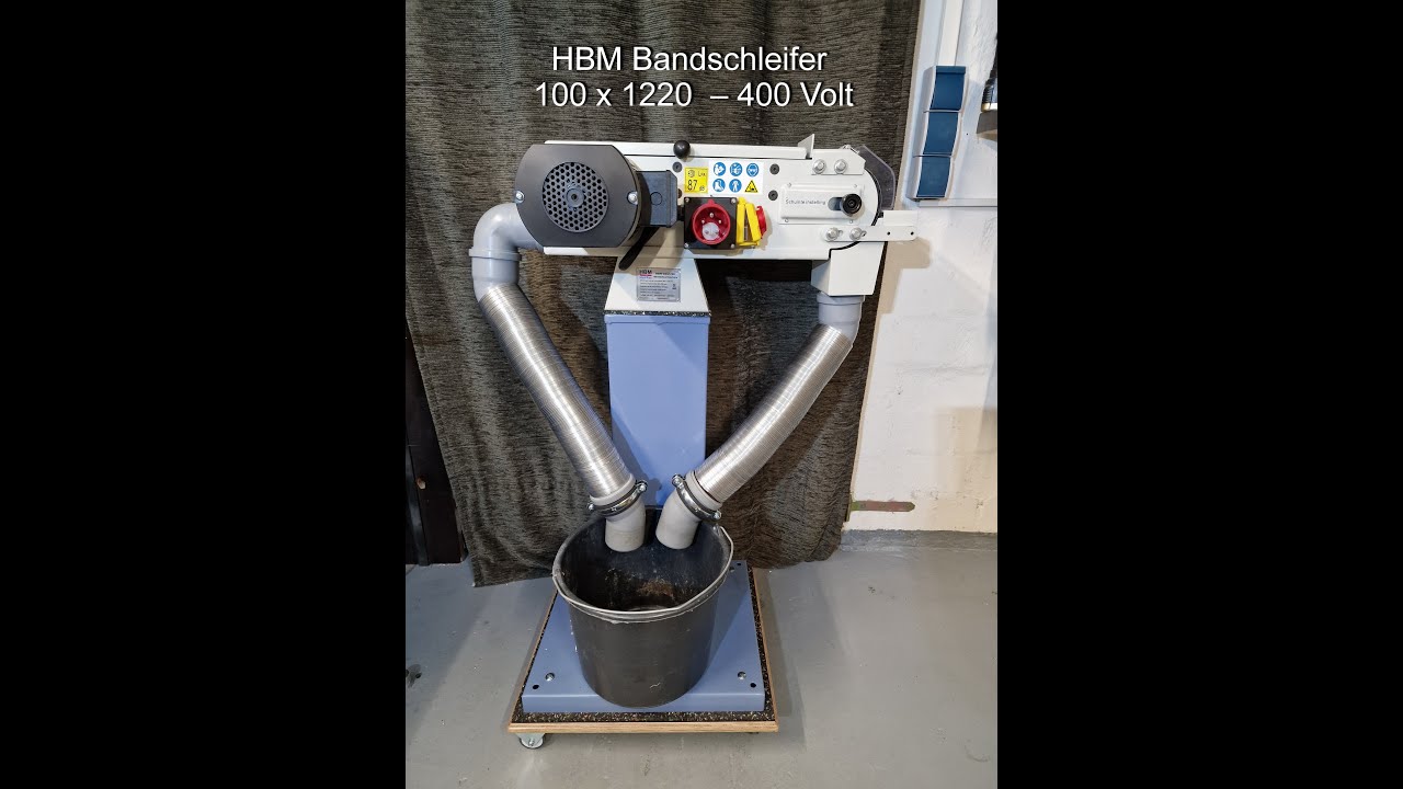 HBM 100 x 1220 Bandschleifer – 400 Volt